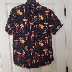 NWT Mens Lucha Libre shirt. Size M